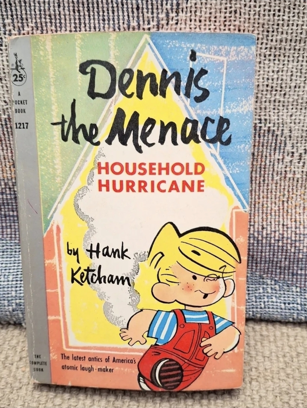 Dennis the Menace Household Hurricane 1961 Pocket Book Comic PB